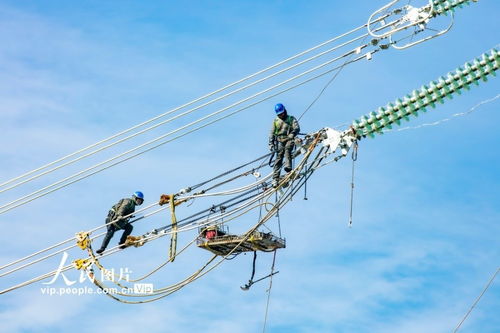 安徽亳州 寒冬电网建设忙